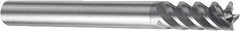 Sandvik Coromant - 8mm, 4 Flute, Solid Carbide, Corner Radius End Mill - 80mm OAL, 50° Helix, Right Hand Flute, 19mm LOC, Right Hand Cut - USA Tool & Supply