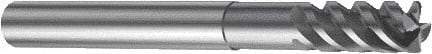 Sandvik Coromant - 16mm, 4 Flute, Solid Carbide, 4mm Corner Chamfer End Mill - 115mm OAL, 50° Helix, Right Hand Flute, 36mm LOC, Right Hand Cut - USA Tool & Supply