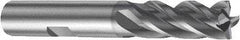 Sandvik Coromant - 4mm, 4 Flute, Solid Carbide, Corner Radius End Mill - 57mm OAL, 35° Helix, Right Hand Flute, 11.5mm LOC, Right Hand Cut - USA Tool & Supply