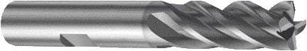 Sandvik Coromant - 25mm, 4 Flute, Solid Carbide, Corner Radius End Mill - 121mm OAL, 35° Helix, Right Hand Flute, 45.5mm LOC, Right Hand Cut - USA Tool & Supply