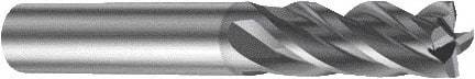 Sandvik Coromant - 63/64", 4 Flute, Single End, Solid Carbide, Corner Chamfer End Mill - 121mm OAL, Right Hand Flute, 45.5mm LOC, Right Hand Cut - USA Tool & Supply