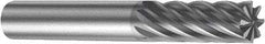 Sandvik Coromant - 14mm, 26mm LOC, 14mm Shank Diam, 83mm OAL, 14 Flute, Solid Carbide Square End Mill - TiAlN Finish, 30° Helix, Right Hand Cut, Right Hand Flute, Series CoroMill Plura - USA Tool & Supply
