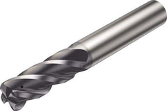 Sandvik Coromant - 10mm, 4 Flute, Solid Carbide, 1.5mm Corner Chamfer End Mill - 72mm OAL, 38° Helix, Right Hand Flute, 22mm LOC, Right Hand Cut - USA Tool & Supply