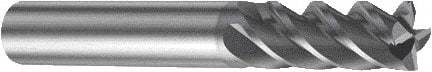 Sandvik Coromant - 12mm, 4 Flute, Single End, Solid Carbide, Corner Chamfer End Mill - 83mm OAL, Right Hand Flute, 26mm LOC, Right Hand Cut - USA Tool & Supply