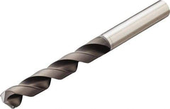 Sandvik Coromant - 5/16" 130° Solid Carbide Jobber Drill - Diamond Finish, Right Hand Cut, Spiral Flute, Straight Shank, 3.5827" OAL, Split Point - USA Tool & Supply
