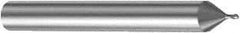Sandvik Coromant - 1mm Diam, 1mm LOC, Solid Carbide Ball End Mill - TiAlN Finish, 54mm OAL, 6mm Shank Diam, Ball Flute - USA Tool & Supply