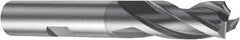 Sandvik Coromant - 15mm, 3 Flute, Solid Carbide, Corner Radius End Mill - 92mm OAL, 30° Helix, Right Hand Flute, 26.5mm LOC, Right Hand Cut - USA Tool & Supply