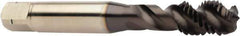 Sandvik Coromant - M6x1 M 3 Flute 6H Spiral Flute Tap - High Speed Steel, 67.3mm OAL, Right Hand Thread, Series CoroTap 300 - Exact Industrial Supply
