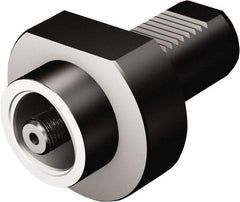Sandvik Coromant - 60;C8 System Size, Modular Tool Holding System Adapter - 85mm Projection, 80mm Body Diam, 179mm OAL, Through Coolant - Exact Industrial Supply