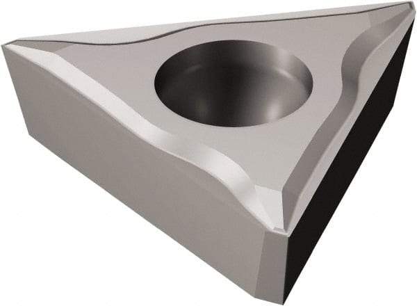 Sandvik Coromant - TCEX220 F Grade 5015 Cermet Turning Insert - Uncoated, 60° Triangle, 1/4" Inscr Circle, 1/8" Thick, 0.2mm Corner Radius - USA Tool & Supply