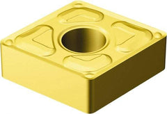 Sandvik Coromant - CNMG432 XF Grade GC30 Carbide Turning Insert - TiAlN/AlCr2O3 Finish, 80° Diamond, 1/2" Inscr Circle, 3/16" Thick, 1/32" Corner Radius - USA Tool & Supply