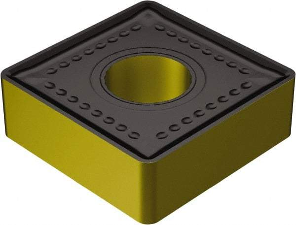 Sandvik Coromant - SNMM856 MR Grade 4215 Carbide Turning Insert - TiCN/AI2O3/TiN Finish, 90° Square, 1" Inscr Circle, 5/16" Thick, 3/32" Corner Radius - USA Tool & Supply