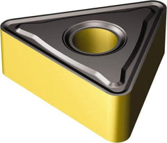 Sandvik Coromant - TNMG332 KR Grade 3210 Carbide Turning Insert - TiCN/Al2O3/TiN Finish, 60° Triangle, 3/8" Inscr Circle, 3/16" Thick, 1/32" Corner Radius - USA Tool & Supply