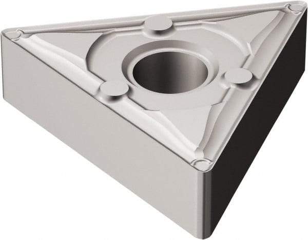 Sandvik Coromant - TNMX332 WF Grade 5015 Cermet Turning Insert - Uncoated, 60° Triangle, 3/8" Inscr Circle, 3/16" Thick, 1/32" Corner Radius - USA Tool & Supply