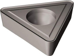 Sandvik Coromant - TCMT21.52 UR Grade H13A Carbide Turning Insert - Uncoated, 60° Triangle, 1/4" Inscr Circle, 3/32" Thick, 1/32" Corner Radius - USA Tool & Supply