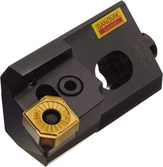 Sandvik Coromant - Series T-Max P, Right Hand, PCGNR/L..CA Toolholder Compatibility, CNMG 12 04 08, CNMG 432 Insert Compatibility, Indexable Turning Cartridge - Lever Holding Method, 63mm OAL - USA Tool & Supply