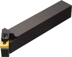 Sandvik Coromant - MSSNR/L, Left Hand Cut, 45° Lead Angle, 40mm Shank Height x 40mm Shank Width, Negative Rake Indexable Turning Toolholder - 265.99mm OAL, SNMG 25 07 24, SNMG 856 Insert Compatibility, Series T-Max P - USA Tool & Supply