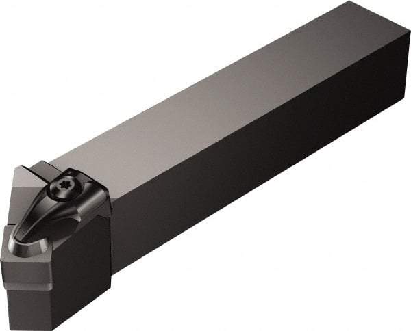 Sandvik Coromant - CSSNR/L, Right Hand Cut, 45° Lead Angle, 32mm Shank Height x 25mm Shank Width, Negative Rake Indexable Turning Toolholder - 178.32mm OAL, SNGN 12 07 08, SNG 452 Insert Compatibility, Series T-Max - USA Tool & Supply