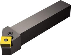 Sandvik Coromant - PSSN, Right Hand Cut, 45° Lead Angle, 32mm Shank Height x 32mm Shank Width, Negative Rake Indexable Turning Toolholder - 180.24mm OAL, SNMG 15 06 12 Insert Compatibility, Series T-Max P - USA Tool & Supply