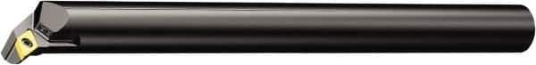 Sandvik Coromant - 33mm Min Bore Diam, 304.8mm OAL, 25.4mm Shank Diam, A..SDUCR/L..HP-R Indexable Boring Bar - DCMT 3(2.5)2, DCMT 11 T3 08 Insert, Screw or Clamp Holding Method - USA Tool & Supply