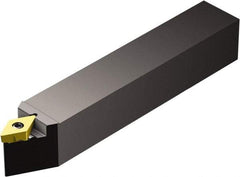 Sandvik Coromant - TR-D13NC, Neutral Cut, 27.50° Lead Angle, 1" Shank Height x 1" Shank Width, Neutral Rake Indexable Turning Toolholder - 6" OAL, TR-DC1308 Insert Compatibility, Series CoroTurn TR - USA Tool & Supply