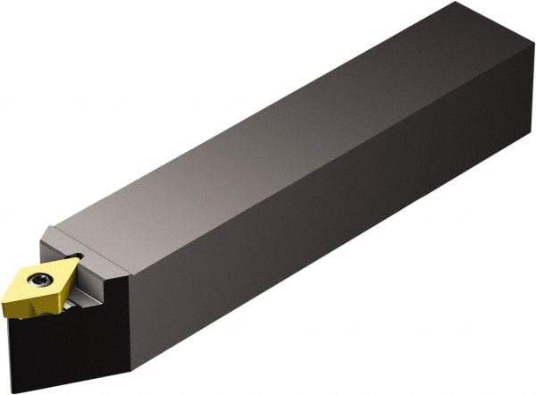 Sandvik Coromant - TR-D13NCN-S, Neutral Cut, 27.5° Lead Angle, 16mm Shank Height x 16mm Shank Width, Neutral Rake Indexable Turning Toolholder - 125mm OAL, TR-DC1308 Insert Compatibility, Series CoroTurn TR - USA Tool & Supply