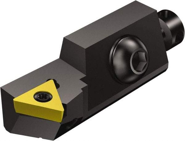 Sandvik Coromant - Series CoroTurn 107 Cardridge for Turning, Right Hand, STWC Toolholder Compatibility, TCMT 090204 Insert Compatibility, Indexable Turning Cartridge - Screw Holding Method, 32.3mm OAL x 8mm OAH - USA Tool & Supply