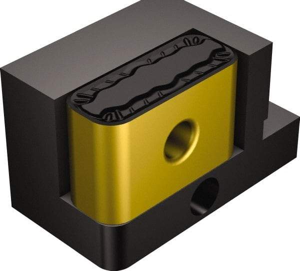 Sandvik Coromant - Right Hand, R/L175.32-3223 Toolholder Compatibility, LNMX 19 19 40 Insert Compatibility, Indexable Turning Cartridge - Lever Holding Method, 42.2mm OAL x 32mm OAW x 22.6mm OAH - USA Tool & Supply