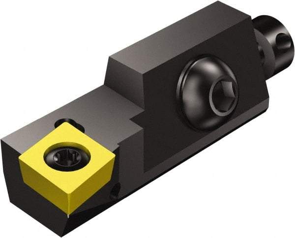Sandvik Coromant - Series CoroTurn 107, Left Hand, SCFCR/L..CA Toolholder Compatibility, CCMT 06 02 04, CCMT 2(1.5)1 Insert Compatibility, Indexable Turning Cartridge - Screw Holding Method, 32mm OAL - USA Tool & Supply