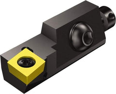 Sandvik Coromant - Series CoroTurn 107 Cardridge for Turning, Left Hand, SCFC Toolholder Compatibility, CCMT 09T308 Insert Compatibility, Indexable Turning Cartridge - Screw Holding Method, 55mm OAL x 20mm OAW x 15mm OAH - USA Tool & Supply