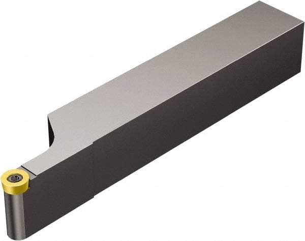 Sandvik Coromant - SRDC, Left Hand Cut, 32mm Shank Height x 25mm Shank Width, Neutral Rake Indexable Turning Toolholder - 170mm OAL, RCMT 08 03 M0 Insert Compatibility, Series CoroTurn 107 - USA Tool & Supply