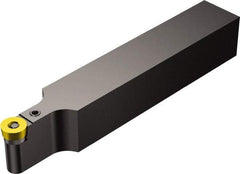 Sandvik Coromant - PRDC, Neutral Cut, 32mm Shank Height x 32mm Shank Width, Neutral Rake Indexable Turning Toolholder - 170mm OAL, RCMX 20 06 00 Insert Compatibility, Series T-Max P - USA Tool & Supply