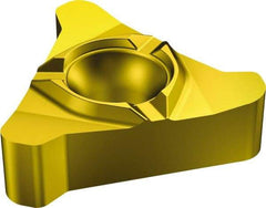 Sandvik Coromant - 26622 F Grade 1020, External ISO Trapezoidal 30° Threading Insert - 60mm Ext Pitch, Left Hand Insert, Carbide - USA Tool & Supply