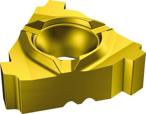 Sandvik Coromant - 26622 A Grade 1020, External API Round 60° Threading Insert - 5 TPI Ext Pitch, Right Hand Insert, Carbide - USA Tool & Supply