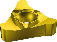 Sandvik Coromant - 26622 F Grade 1020, Internal ISO Trapezoidal 30° Threading Insert - 50mm Int Pitch, Left Hand Insert, Carbide - USA Tool & Supply