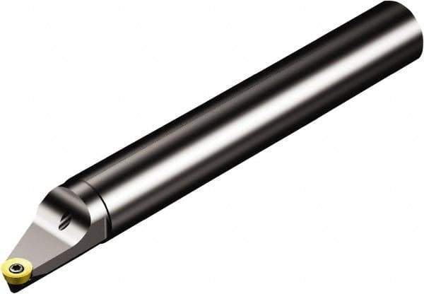 Sandvik Coromant - 0.748" Min Bore Diam, 5.9055" OAL, 3/4" Shank Diam, A..SRXDR/L-R Indexable Boring Bar - Screw-On Holding Method - USA Tool & Supply