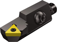 Sandvik Coromant - Series CoroTurn 107 Cardridge for Turning, Left Hand, STSC Toolholder Compatibility, TCMT 16T308 Insert Compatibility, Indexable Turning Cartridge - Screw Holding Method, 57.2mm OAL x 15mm OAH - USA Tool & Supply