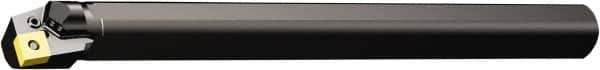 Sandvik Coromant - 25.4mm Min Bore Diam, 254mm OAL, 19.05mm Shank Diam, A..PCLNR/L..HP Indexable Boring Bar - CNMG 322, CNMG 09 03 08 Insert, Lever Holding Method - USA Tool & Supply
