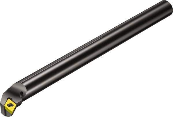Sandvik Coromant - 0.5591" Min Bore Diam, 6" OAL, 3/8" Shank Diam, A..SDUPR/L-R Indexable Boring Bar - Screw-On Holding Method - USA Tool & Supply