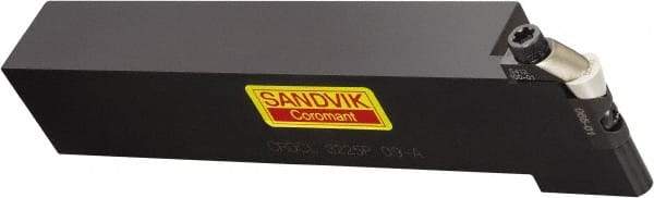 Sandvik Coromant - CRDC, Right Hand Cut, 32mm Shank Height x 25mm Shank Width, Neutral Rake Indexable Turning Toolholder - 170mm OAL, RCGX 09 07 00 Insert Compatibility, Series T-Max - USA Tool & Supply