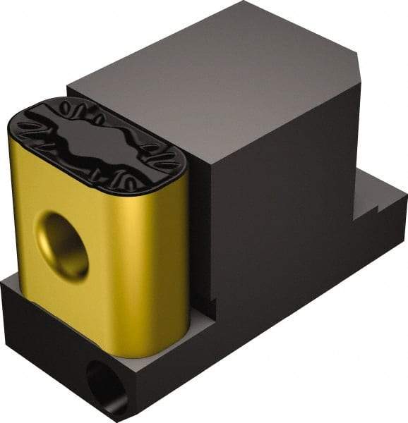 Sandvik Coromant - Right Hand, R/L177.32-3219-19 Toolholder Compatibility, LNMX 19 19 40 Insert Compatibility, Indexable Turning Cartridge - Lever Holding Method, 42.2mm OAL x 32mm OAW x 18.6mm OAH - USA Tool & Supply