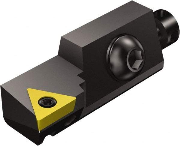 Sandvik Coromant - Series CoroTurn 107 Cardridge for Turning, Right Hand, STGC Toolholder Compatibility, TCMT 110304 Insert Compatibility, Indexable Turning Cartridge - Screw Holding Method, 50mm OAL x 14mm OAW x 11mm OAH - USA Tool & Supply