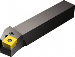 Sandvik Coromant - PSKNR/L, Left Hand Cut, 15° Lead Angle, 40mm Shank Height x 40mm Shank Width, Negative Rake Indexable Turning Toolholder - 254.6mm OAL, SNMG 19 06 12, SNMG 643 Insert Compatibility, Series T-Max P - USA Tool & Supply