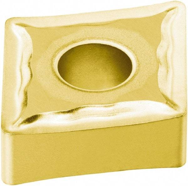 Sandvik Coromant - CNMG322 MF Grade 235 Carbide Turning Insert - TiCN/TiN Finish, 80° Diamond, 3/8" Inscr Circle, 1/8" Thick, 1/32" Corner Radius - USA Tool & Supply