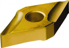 Sandvik Coromant - TCMT1.81.52 MM Grade 1105 Carbide Turning Insert - TiAlN2 Finish, 60° Triangle, 7/32" Inscr Circle, 3/32" Thick, 1/32" Corner Radius - USA Tool & Supply