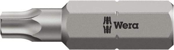 Wera - 1/4" Drive IP2 Torx Plus Screwdriver Bit - 1" OAL - USA Tool & Supply