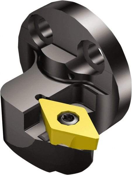 Sandvik Coromant - Left Hand Cut, Size 40, TR-DC1308 Insert Compatiblity, Internal Modular Turning & Profiling Cutting Unit Head - 43mm Ctr to Cutting Edge, 25.7mm Head Length, Through Coolant, Series CoroTurn TR - USA Tool & Supply