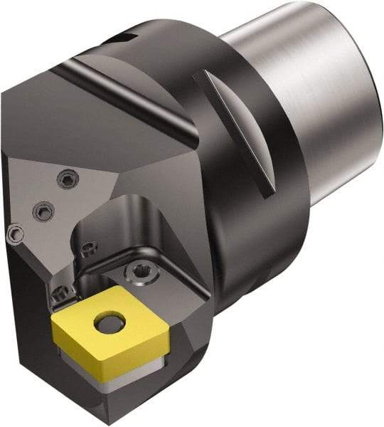 Sandvik Coromant - Right Hand Cut, Size C6, CNMG 16 06 12 & CNMG 543 Insert Compatiblity, External Modular Turning & Profiling Cutting Unit Head - 35mm Ctr to Cutting Edge, 65mm Head Length, Through Coolant, Series T-Max P - USA Tool & Supply
