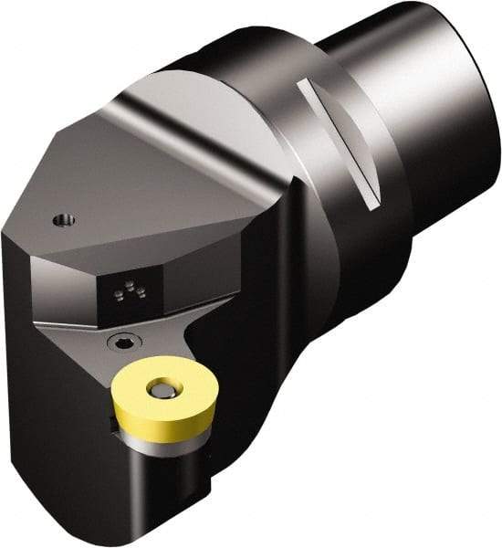 Sandvik Coromant - Left Hand Cut, Size C10, RCMX 32 09 00 Insert Compatiblity, External Modular Turning & Profiling Cutting Unit Head - 70mm Ctr to Cutting Edge, 130mm Head Length, Through Coolant, Series T-Max P - USA Tool & Supply