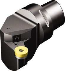 Sandvik Coromant - Right Hand Cut, Size C10, RCMX 32 09 00 Insert Compatiblity, External Modular Turning & Profiling Cutting Unit Head - 70mm Ctr to Cutting Edge, 130mm Head Length, Through Coolant, Series T-Max P - USA Tool & Supply